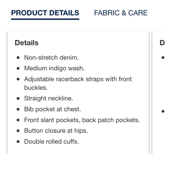 Gap Slouchy Overalls With Washwell - Size Large 🍃 - Picture 5 of 10